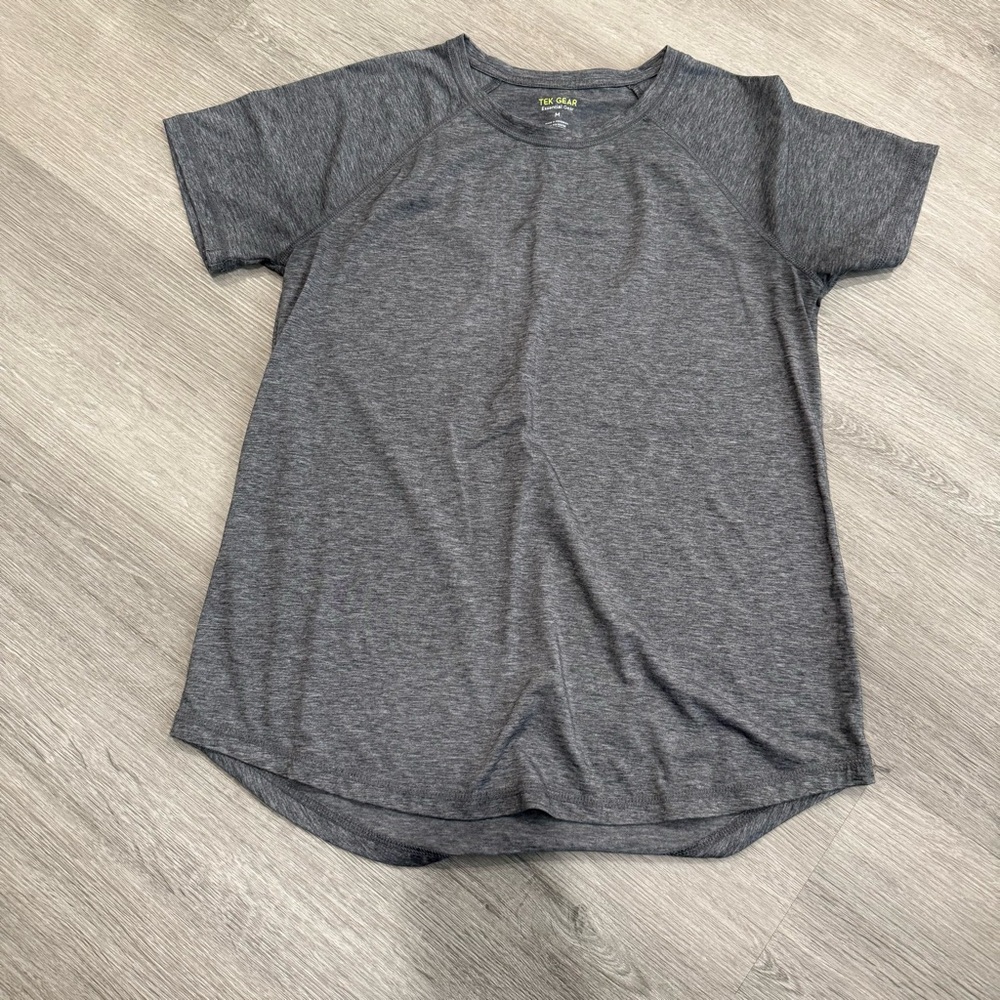 Tek Gear Heather Gray Women's Short Sleeve Tee